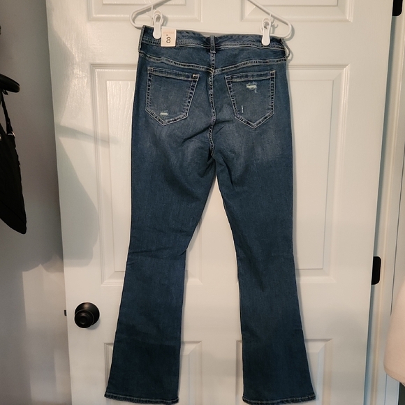 NWT Lovesick Blue Flare Denim Jeans - Picture 2 of 9